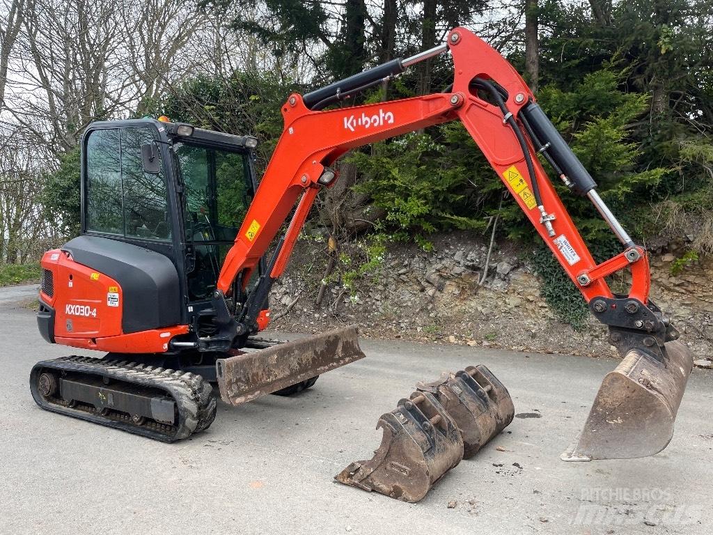Kubota KX 030-4 Εκσκαφάκι (διαβολάκι) < 7t