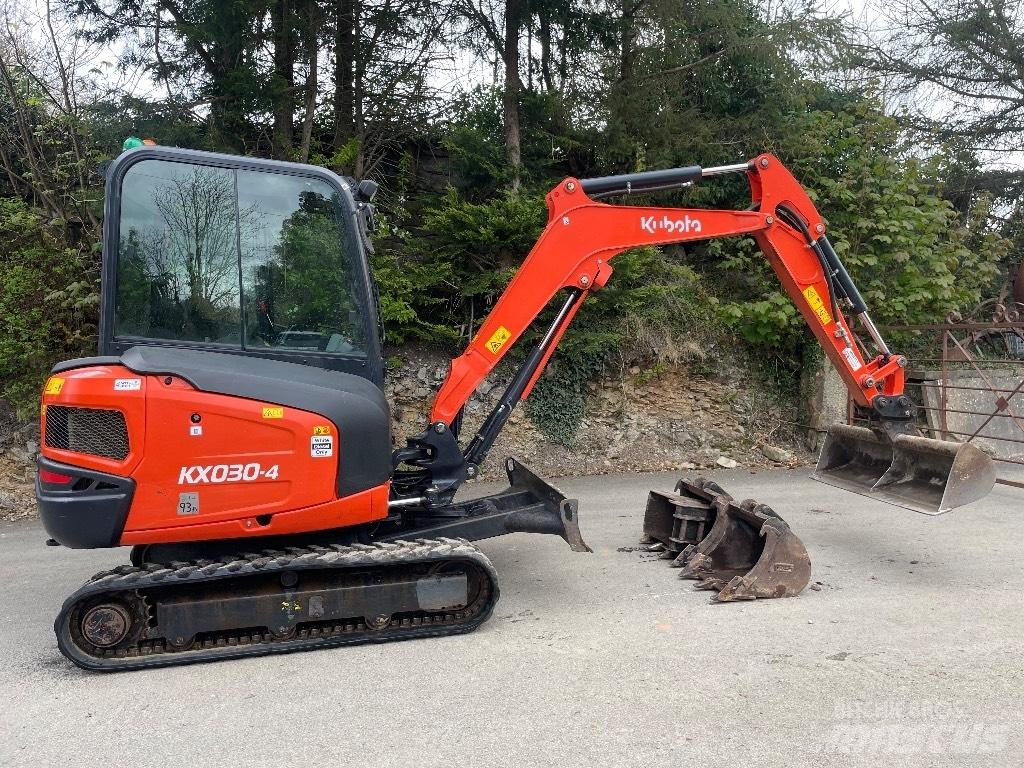 Kubota KX 030-4 Εκσκαφάκι (διαβολάκι) < 7t