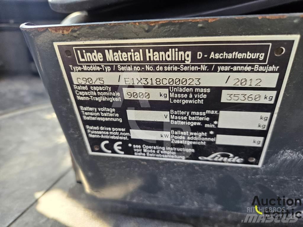 Linde C90/5 Περονοφόρο ανυψωτικό συλλογής παραγγελιών μεσαίου ύψους