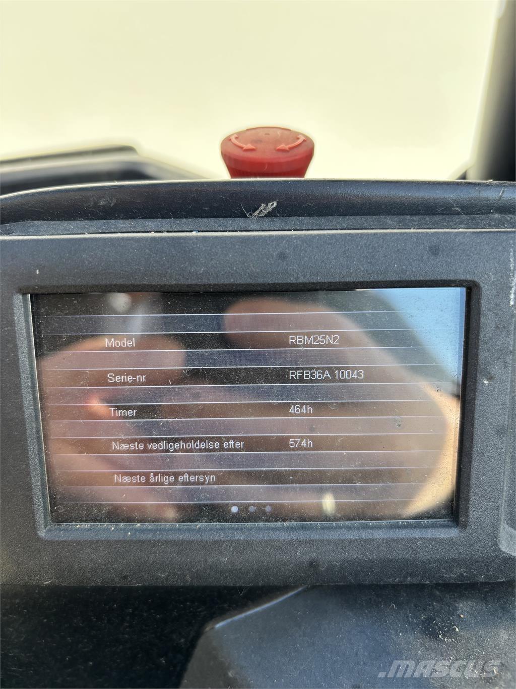 Mitsubishi RBM25N2 Ανυψωτικά στενών δρόμων 4 κατευθύνσεων