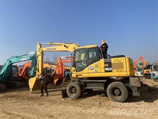 Komatsu PW160 Εκσκαφείς με ερπύστριες