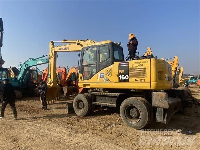Komatsu PW160 Εκσκαφείς με ερπύστριες