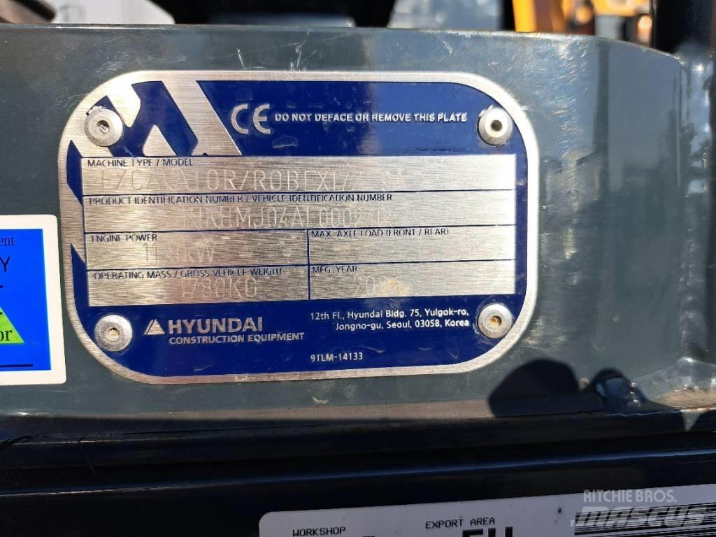 Hyundai R17Z-9AK Εκσκαφάκι (διαβολάκι) < 7t
