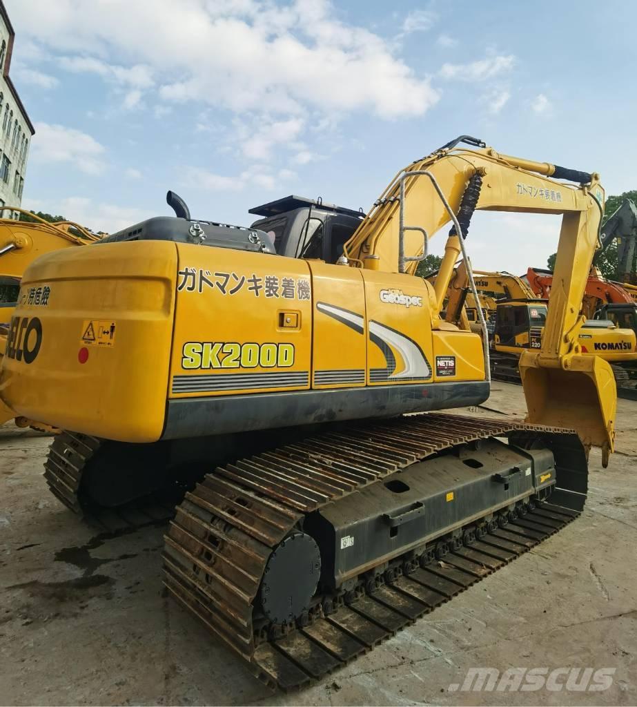 Kobelco SK 200 Εκσκαφείς με ερπύστριες