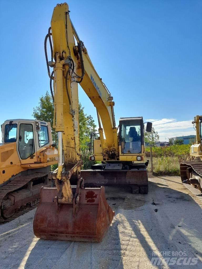 Komatsu PW200-7 Εκσκαφείς με τροχούς - λάστιχα