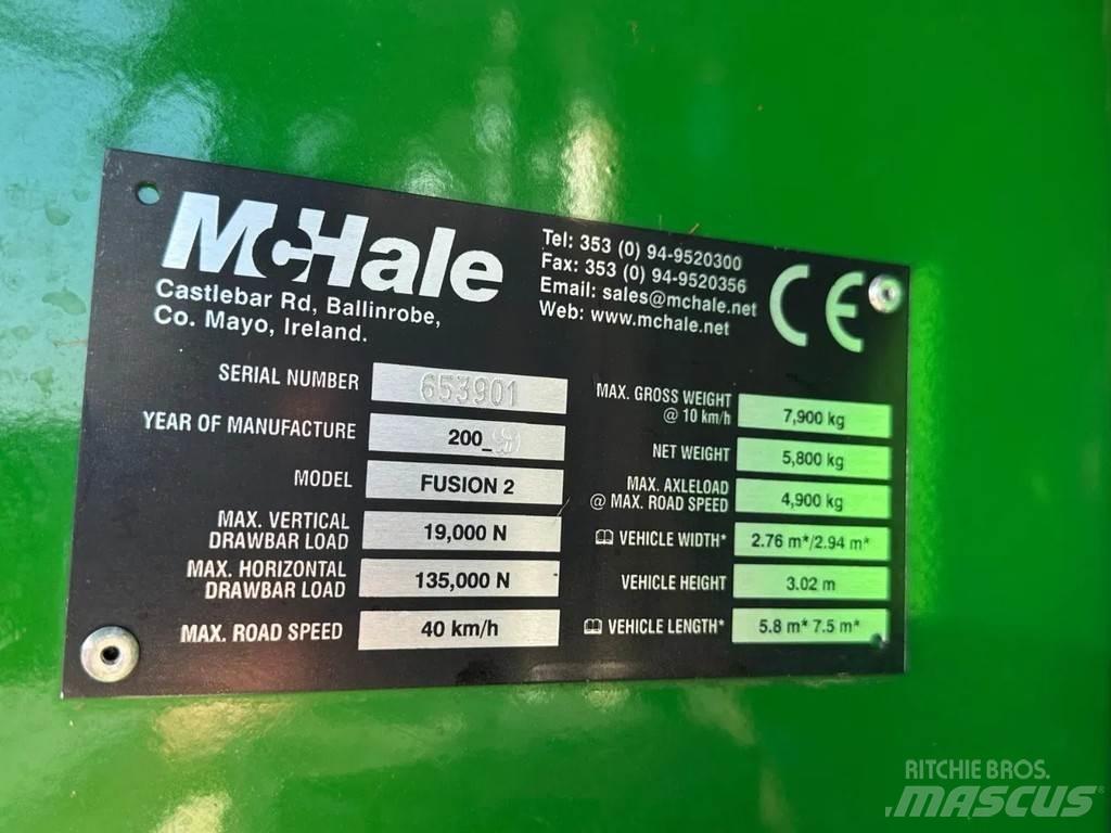 McHale Fusion 2 Ενσιρωκοπτικές μηχανές