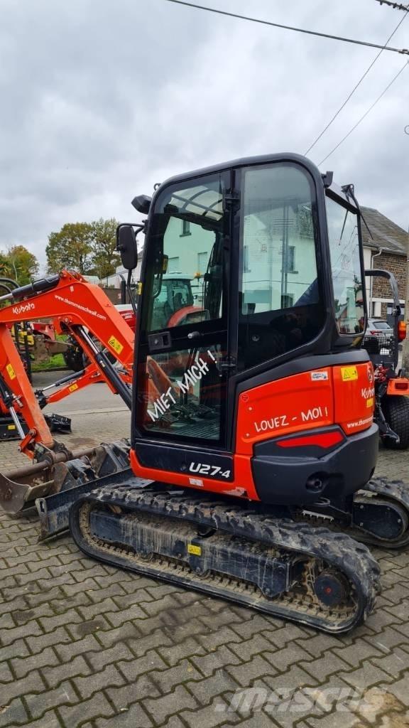 Kubota U 27-4 Εκσκαφάκι (διαβολάκι) < 7t