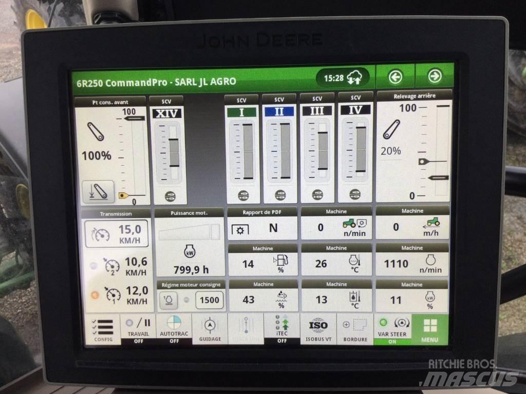 John Deere 6R250 Τρακτέρ