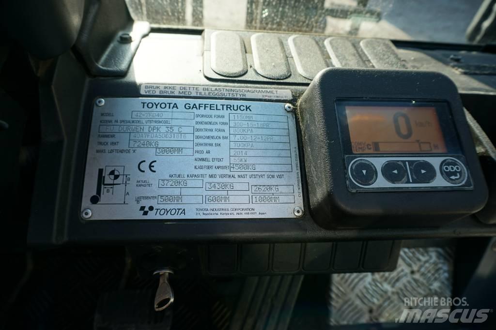 Toyota 42-7FD40 Πετρελαιοκίνητα Κλαρκ