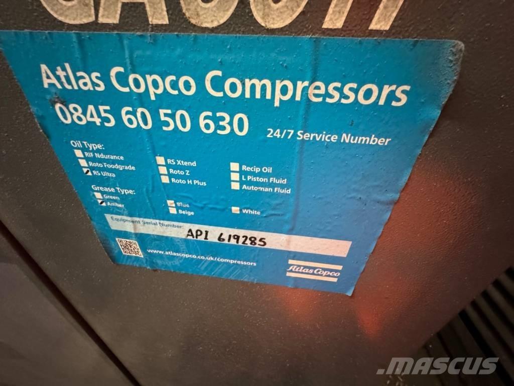 Atlas Copco GA90FF Κατασκευές - Άλλα