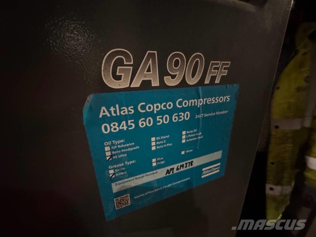 Atlas Copco GA90FF Κατασκευές - Άλλα