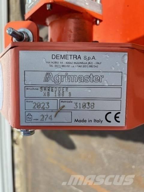 Agrimaster XB 180 Χορτοκοπτικά και κορυφολόγοι βοσκοτόπων