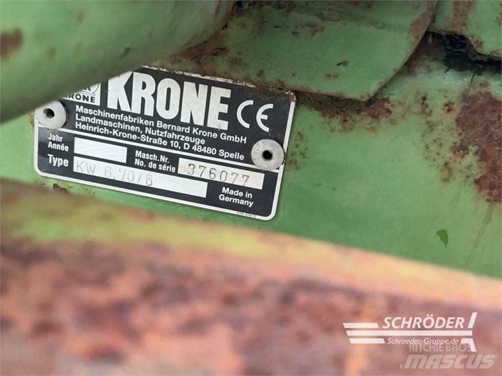 Krone KW 6.70/6 Τσουγκράνες και χορτοξηραντικές μηχανές