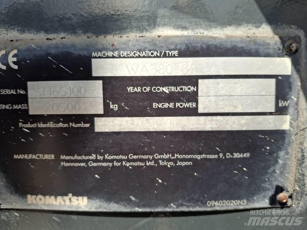 Komatsu WA 380-8 Μίνι φορτωτές