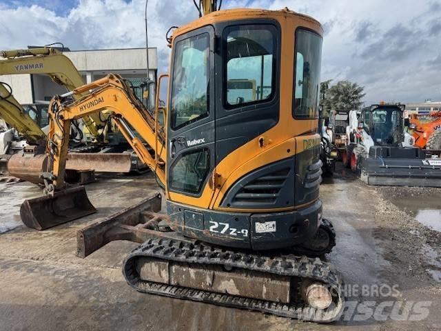 Hyundai Robex 27 Z-9 Εκσκαφάκι (διαβολάκι) < 7t