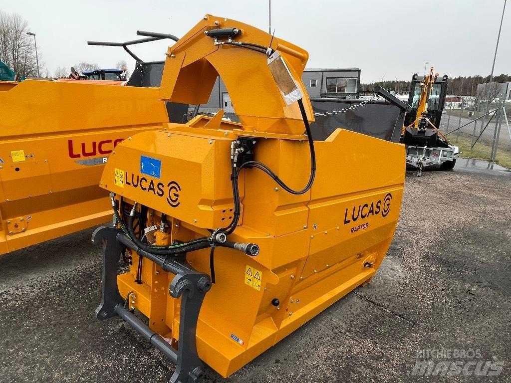 Lucas Raptor Τεμαχιστές, κόπτες και ξετυλιχτές δεμάτων