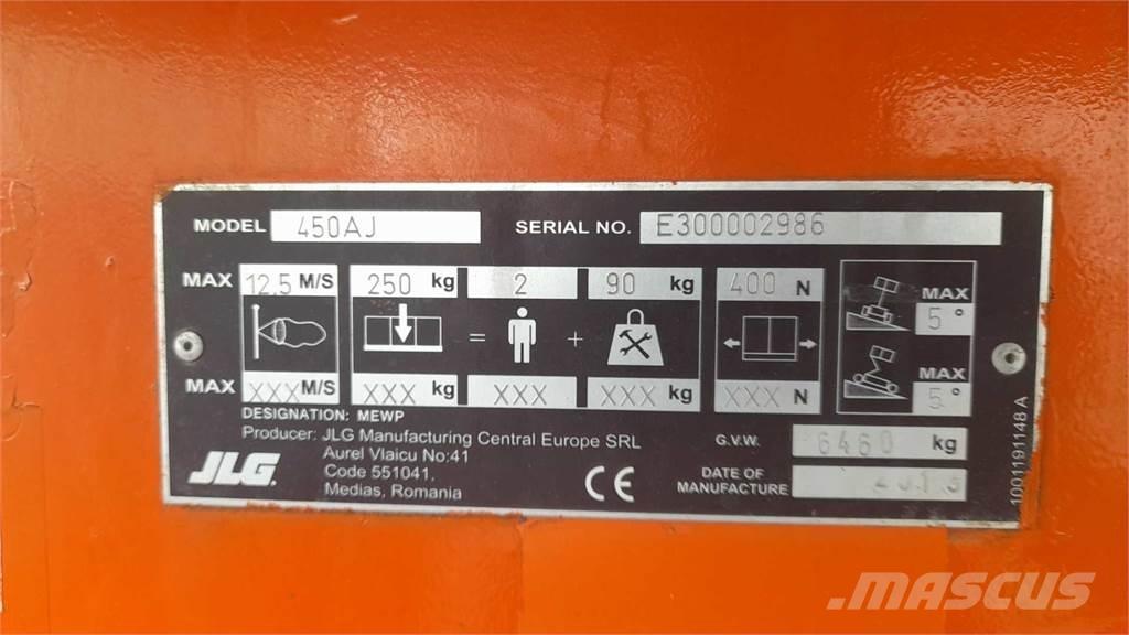 JLG 450AJSII Ανυψωτήρες με αρθρωτό βραχίονα