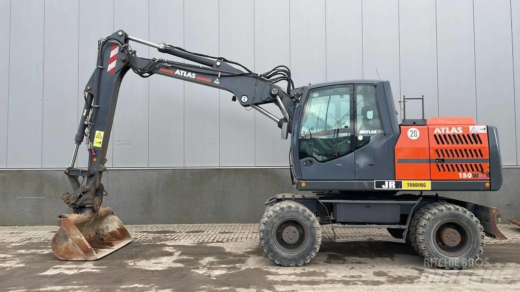 Atlas 150 W Εκσκαφείς με τροχούς - λάστιχα