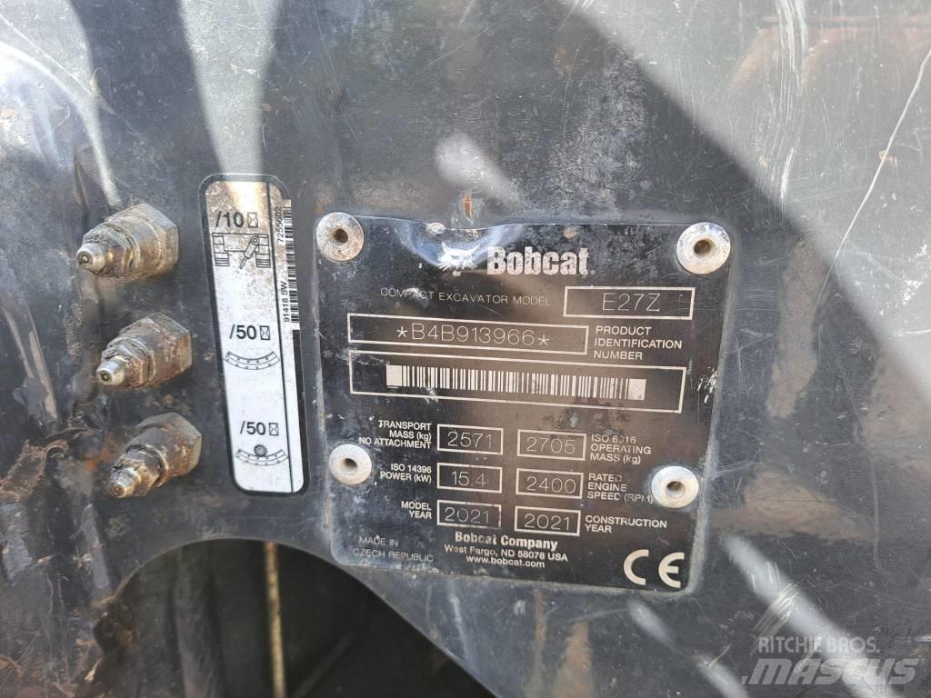 Bobcat E 27 Z Εκσκαφάκι (διαβολάκι) < 7t