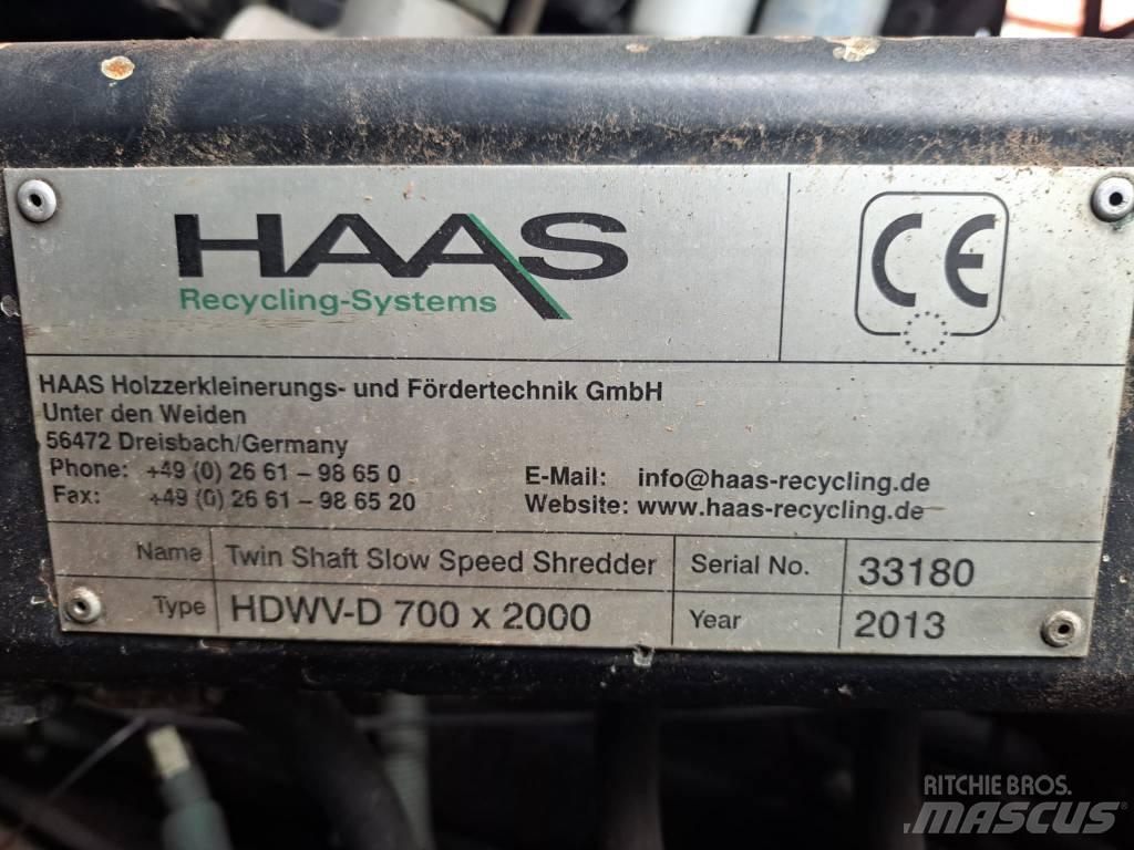Haas Tyron 2000 Τεμαχιστές αποβλήτων