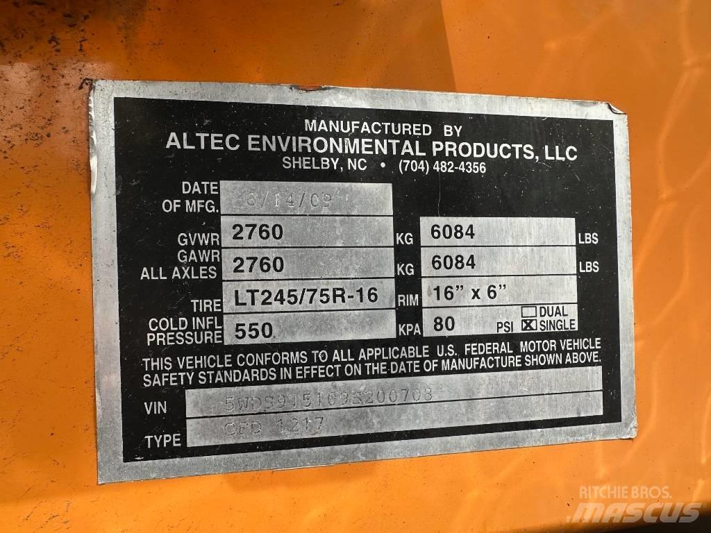 Altec CFD 1217 Ρυμούλκες θρυμματισμένης ξυλείας