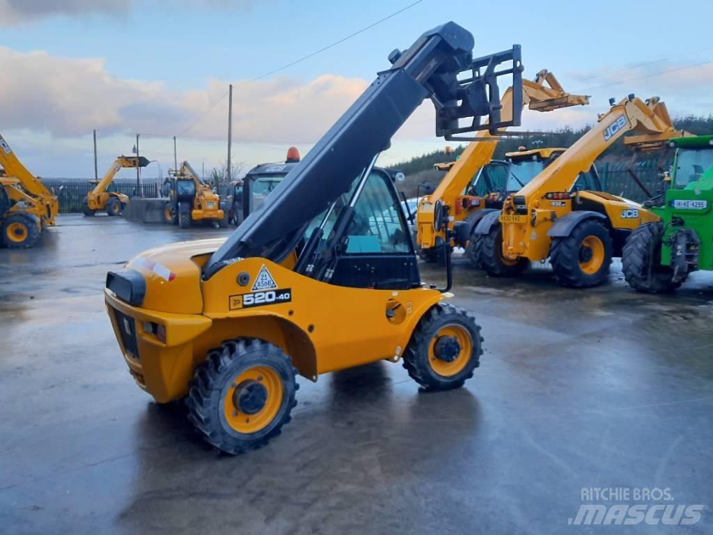 JCB 520-40 Συστήματα τηλεχειρισμού για τη γεωργία