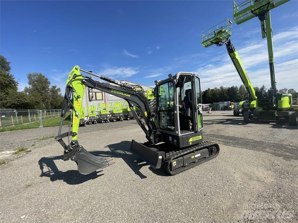 Zoomlion ZE26GU Εκσκαφάκι (διαβολάκι) < 7t