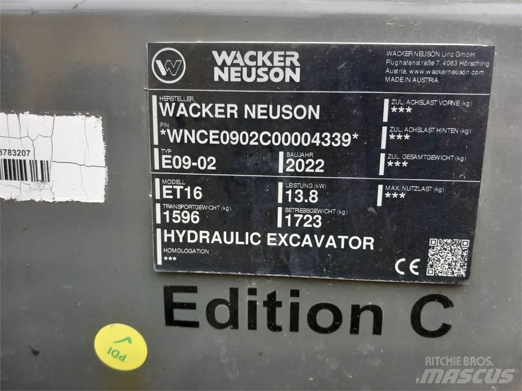 Wacker Neuson ET16 Εκσκαφείς με ερπύστριες