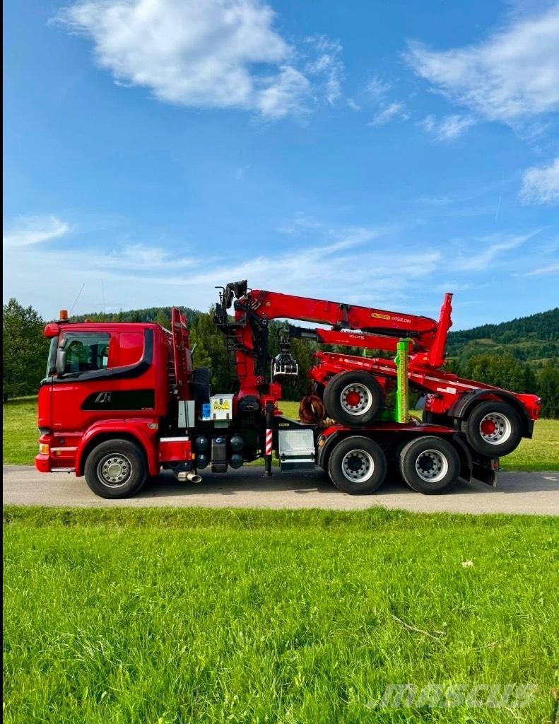 Scania R580 V8 6x4 Φορτηγά ξυλείας