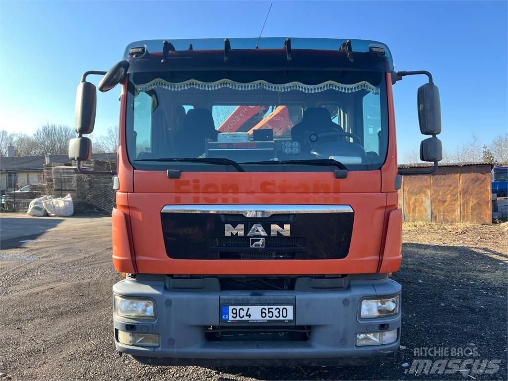 MAN TGM 15.290 + HR Φορτηγά Kαρότσα με ανοιγόμενα πλαϊνά