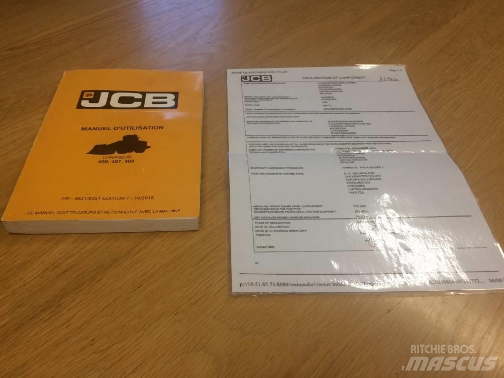 JCB 406 Φορτωτές με λάστιχα (Τροχοφόροι)