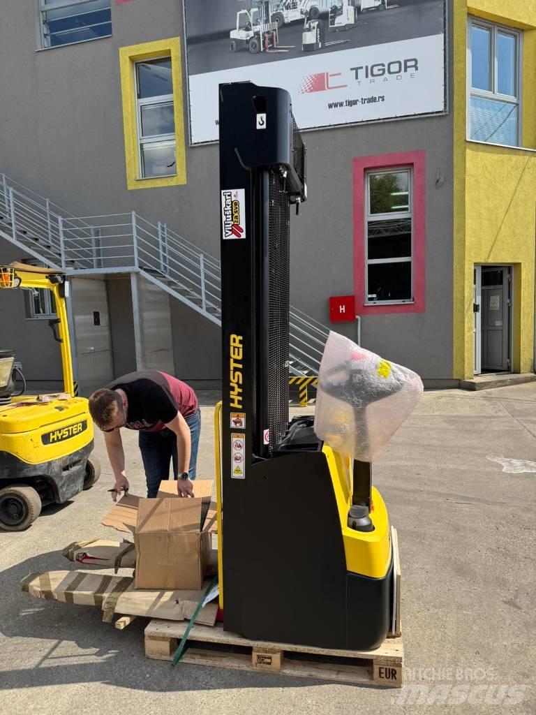 Hyster s1.4 Παλετοφόρα πεζού χειριστή με ιστό