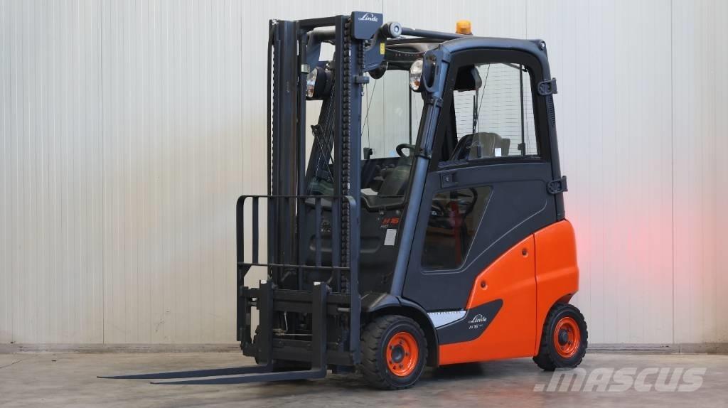 Linde H 16 T Περονοφόρα ανυψωτικά κλαρκ με φυσικό αέριο LPG