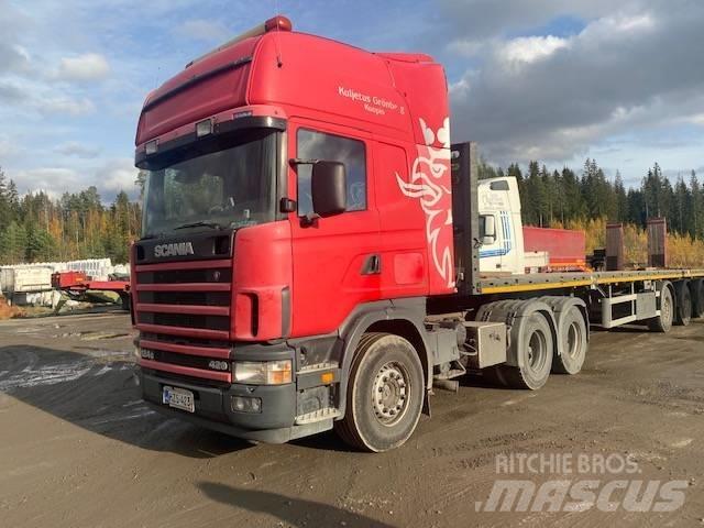 Scania R420, 6x2 Τράκτορες