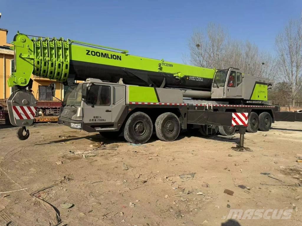 Zoomlion 220 Ton Γερανοί παντός εδάφους