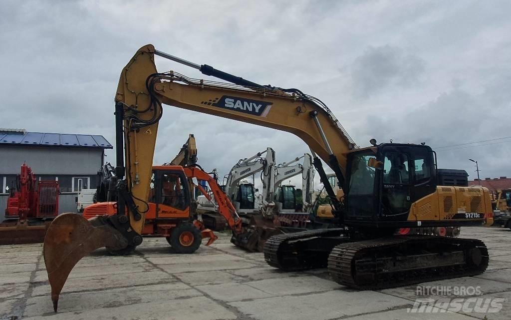 Sany SY 215 C Εκσκαφείς με ερπύστριες