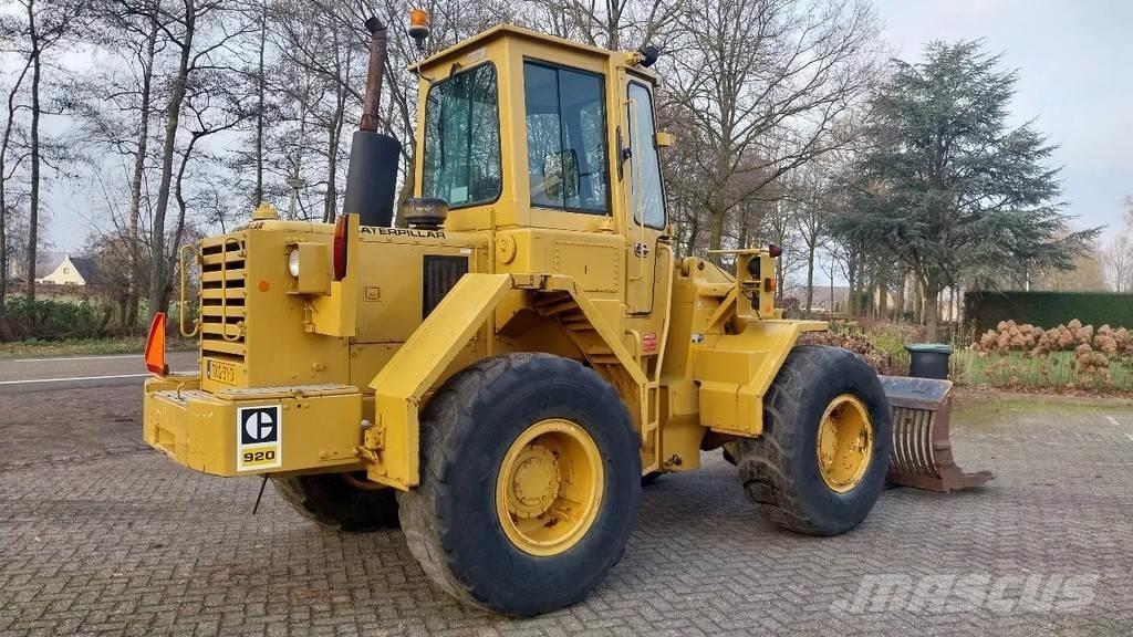 CAT 920 Φορτωτές με λάστιχα (Τροχοφόροι)
