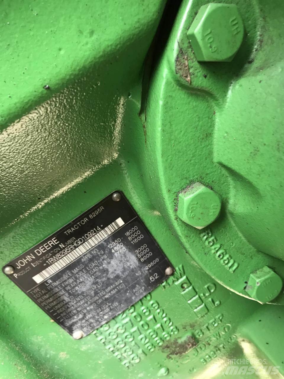 John Deere 8295R Τρακτέρ