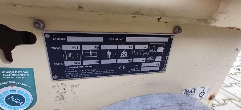 JLG 10RS Ανυψωτήρες ψαλιδωτής άρθρωσης