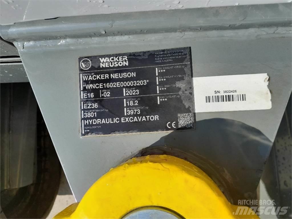 Wacker Neuson EZ36 Εκσκαφάκι (διαβολάκι) < 7t
