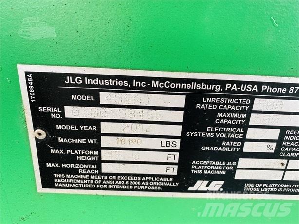 JLG 450 AJ Ανυψωτήρες με αρθρωτό βραχίονα