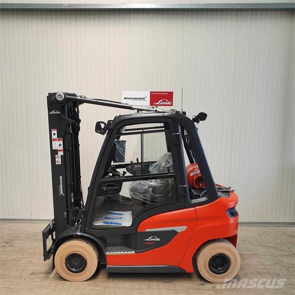 Linde H20T/600 Περονοφόρα ανυψωτικά κλαρκ με φυσικό αέριο LPG