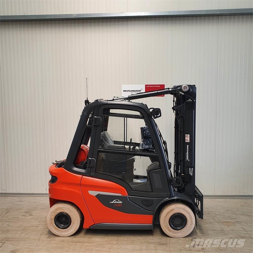 Linde H20T/600 Περονοφόρα ανυψωτικά κλαρκ με φυσικό αέριο LPG
