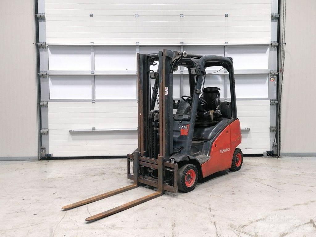 Linde H16T-01 Περονοφόρα ανυψωτικά κλαρκ με φυσικό αέριο LPG