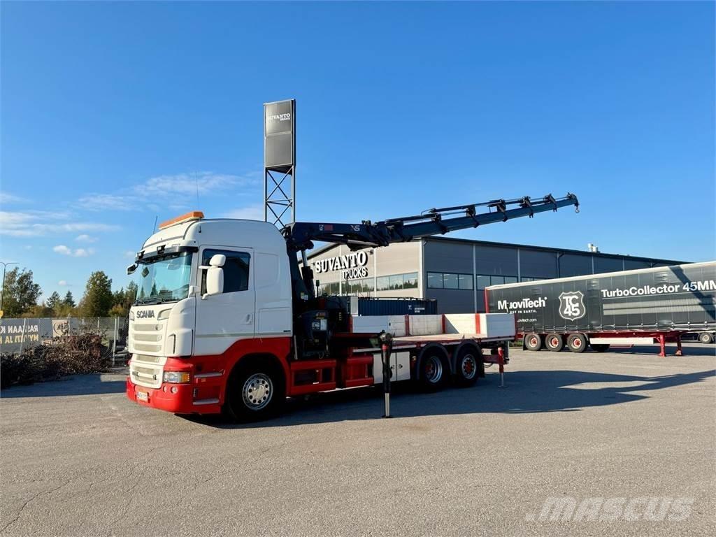Scania R 500 Φορτηγά με Γερανό