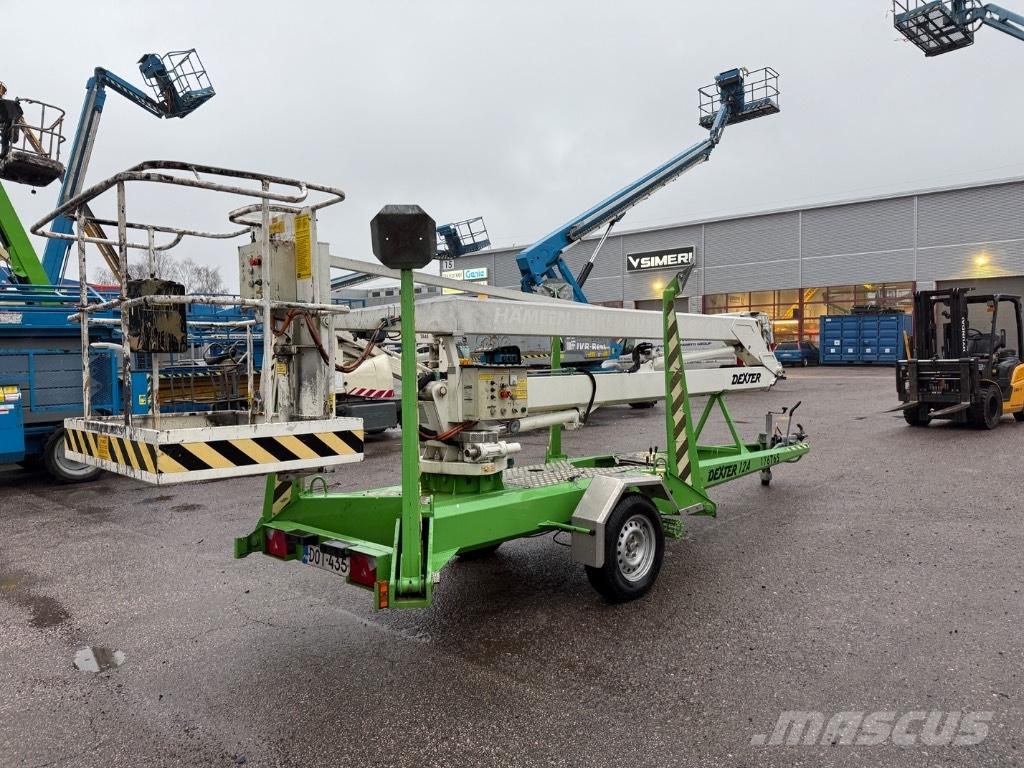 Dexter 12 A Εναέριες πλατφόρμες τοποθετημένες σε ρυμούλκα