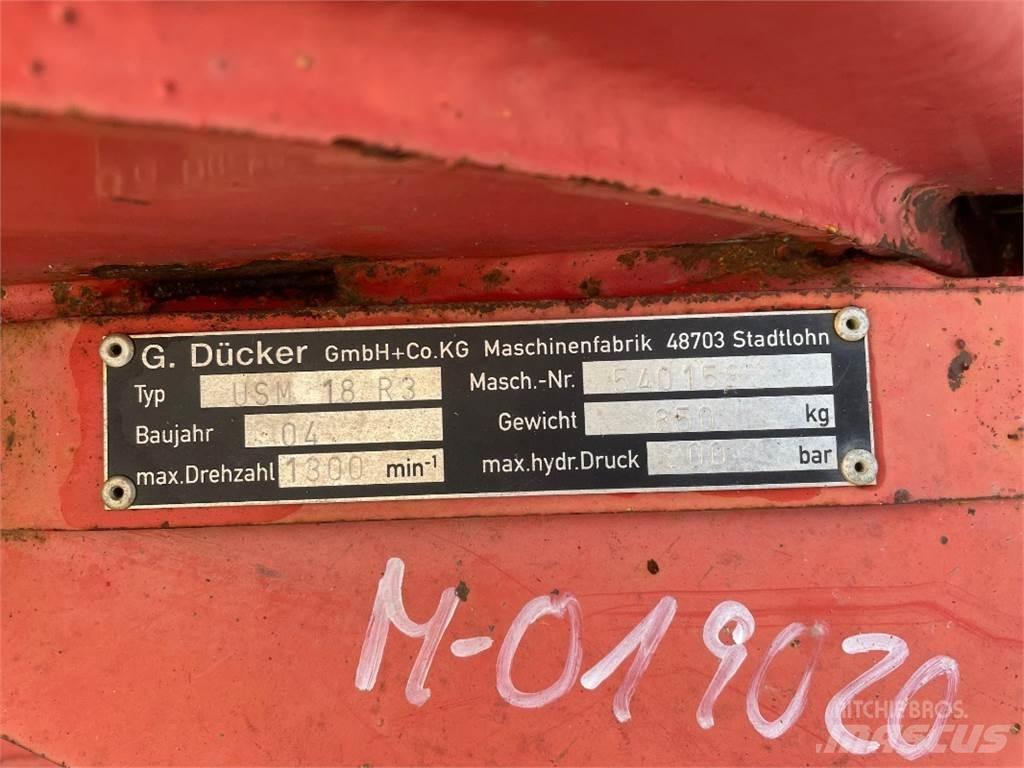 Dücker USM 18 R3 Λοιπός εξοπλισμός συγκομιδής χορτονομής