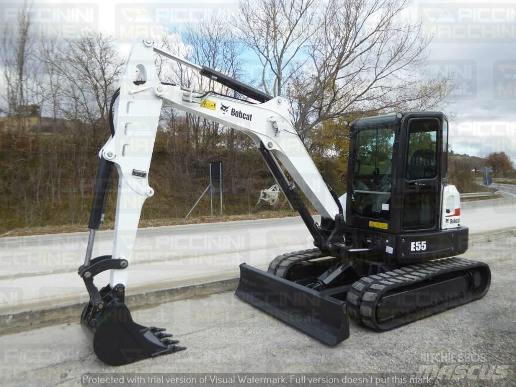 Bobcat E55 Εκσκαφάκι (διαβολάκι) < 7t