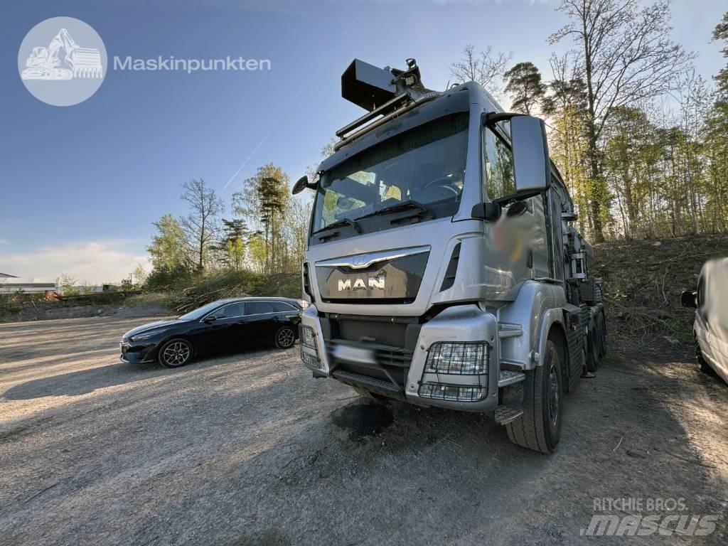 MAN TGS 28.480 Φορτηγά θρυμματισένου ξύλου
