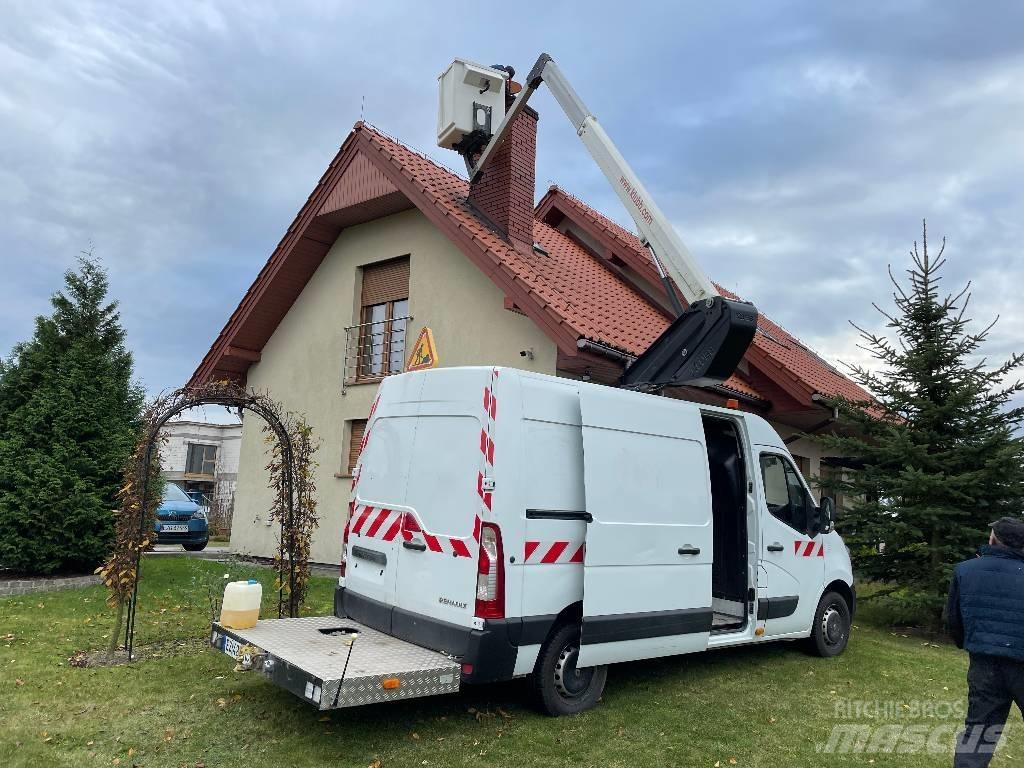 Klubb K32 Εναέριες πλατφόρμες τοποθετημένες σε φορτηγό